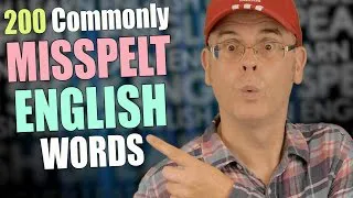 English Words You Are Spelling Wrong - Learning English with Mr Duncan