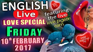 Duncan's LIVE ENGLISH - 10th February 2017 - Live English lesson - Love is in the air/what is love?