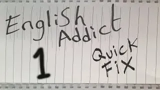 It's OCTOBER - English Addict (QUICK FIX 1) Live chat from England DAY 1 - Listen and Learn