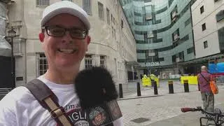 🚨 BREAKING NEWS - Live - Strange man seen hanging around BBC Broadcasting House in London.