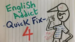 English Addict (Quick Fix 4) Wed 6th October  2021- Live Chat from England with Mr Duncan