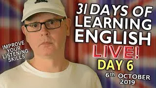 31 Days of Learning English - 6th October - It's time to improve your English - Small Talk - day 6