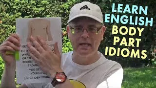 Learn English LIVE / Sunday 16th JUNE 2019 - Learn Body Parts Idioms - Mr Duncan