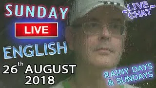 Live English - Sunday 26th August 2018 - words / fly phrases / awkward moments