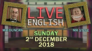 Learn English - Live Stream - 2nd December 2018 - Train Your Listening - Gender Words & Expressions