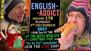 At the CHRISTMAS Fair / English Addict LIVE CHAT and Learning / Sunday 5th December 2021