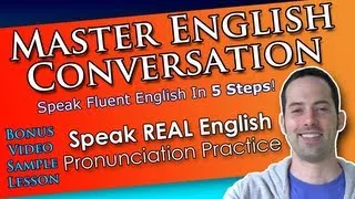 How to sound like native English speakers! - Speak REAL English lesson PREVIEW!