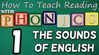 How to teach reading with phonics - 1/12 - The Alphabet & Letter Sounds - Learn English Phonics!