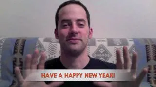 Video 100!!! Happy New Year, Everyone! - And a BIG THANK YOU from EnglishAnyone.com!