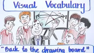 Visual Vocabulary - Back to the Drawing Board - Speak English Fluently and Naturally