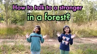 English Conversation with a Stranger in a Forest | Havisha Rathore