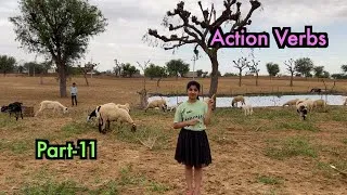 Improve Vocabulary through different acts | Action Verbs acted out | Part-11 | Havisha Rathore