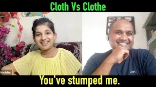 Clapingo English Conversation #25 with Ajay Rao | Cloth Vs Clothe | English Speaking Practice