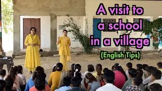 A visit to a school in a village | English Tips | Havisha Rathore | Ranjan Shekhawat