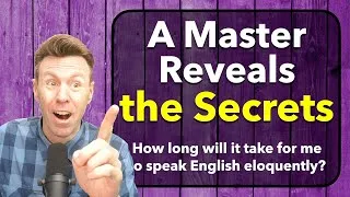 How long does it take to learn to speak English fluently?
