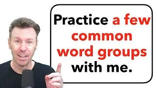 English Vocabulary: Common Word Groups