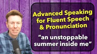 Advanced English Speaking Practice: SHADOWING