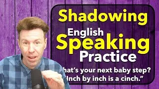 Speak Smooth and Confident English SHADOWING Repeat-After-Me