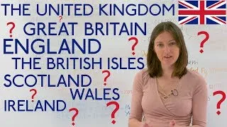 United Kingdom, Great Britain, England, Scotland, Ireland, Wales... CONFUSED???
