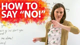 25 ways to SAY NO strongly!