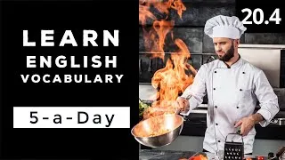 Learn English Vocabulary Daily  #20.4 — British English Podcast