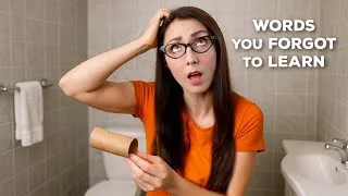 Learn English in the BATHROOM (75 Words You Need to Know)