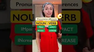 👄 Confusing English Pronunciation: Nouns vs Verbs 👄