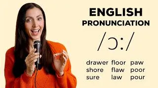 British English Pronunciation Practice:  Long /ɔ:/ Vowel Explored - British English Podcast
