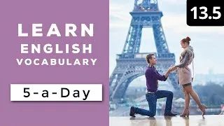 Learn English Vocabulary Daily  #13.5 — British English Podcast
