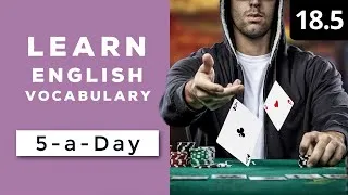 Learn English Vocabulary Daily  #18.5 — British English Podcast