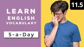 Learn English Vocabulary Daily  #11.5 - British English Podcast