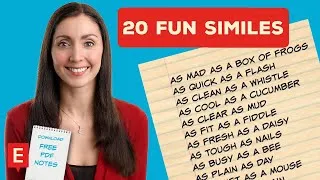 20 Common English Phrases for Describing Things | Common English Similes