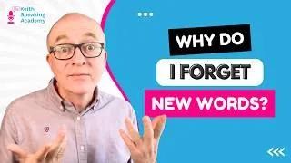 Forgetting words when speaking English? Let's fix it!