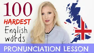 100 HARDEST English words pronunciation practice lesson | Learn British English + (Free PDF & Quiz!)