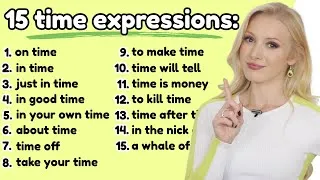 Learn 15 time expressions in English! (+ Free PDF & Quiz)
