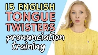 Can YOU say these 15 English Tongue Twisters for Speaking & Pronunciation Training? +Free PDF & Quiz
