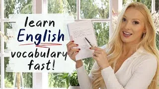 How to learn and remember English vocabulary