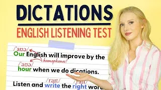English Dictation Practice - Listening Test (MAX SCORE: 71)