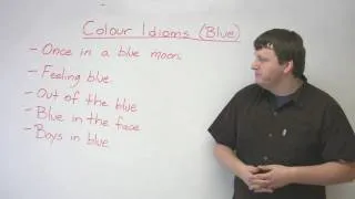 Idioms in English - 'Blue'