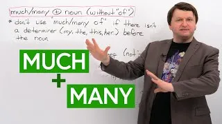 Learn English: MUCH & MANY