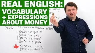 REAL ENGLISH: Money vocabulary & expressions