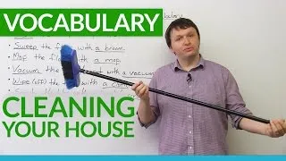 English Vocabulary: House Cleaning