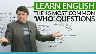 15 Common WHO Questions in English