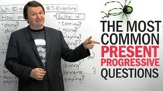 54 Common Present Progressive Questions in English