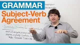 English Grammar: Subject-Verb Agreement with EACH, EVERY, ANY, SOME