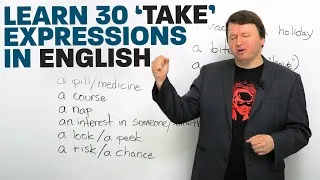 30 “TAKE” Phrases in English