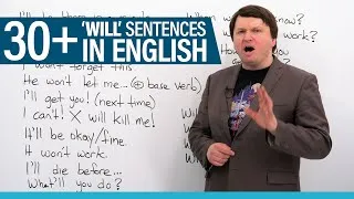 Learn 30+ common “WILL” sentences in English