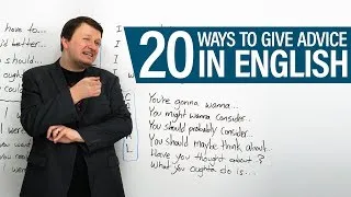 20 ways to give advice in English