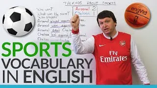 English Vocabulary: Talking about SPORTS!