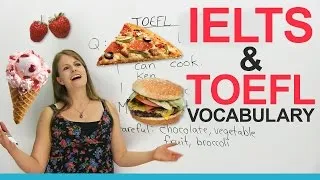 IELTS & TOEFL Vocabulary: Talking about Food
